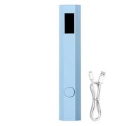Lámpara UV de mano para uñas de gel Secador recargable, pantalla LED, 2 | Ligero Extensión rápida de uñas, decoración con pegamento para pedrería, en casa y de viaje