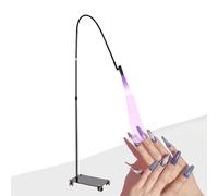 LáMpara Uv Para PestañAs, LáMpara De Pegamento Para Extensiones De PestañAs Led De 5 W Con Pedal, Secado RáPido En 2-3 Segundos, TamañO De Punto Ajustable,Black