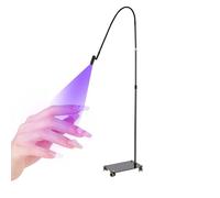 LáMpara Uv Profesional Para PestañAs - LáMpara De Curado Para SalóN De Manicura De 5 W - Secador De UñAs Led - Para Artistas De PestañAs, Manicura Y Estudios De Maquillaje,Black