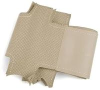 LÁMPARA XED Funda Protectora para Volante de Coche, para Niva 2009-2017, para Corsa D Auto Accessories Universal Cubierta del Volante del Coche(Beige)