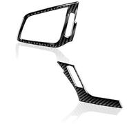 LÁMPARA XED Panel de cambio marchas, pegatina para coche, salida ventilación lateral fibra carbono, para Civic 10.ª generación 2016-2021 tira embellecedora del salpicadero del coche