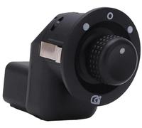 LÁMPARA XED Para Clio, para Captur Mod Ü Interruptor de control espejo retrovisor eléctrico 8200676529 Botón ajuste vidrio panel de interruptor de control del espejo del coche