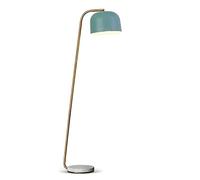 Lámparas Altas de pie lámpara de Pesca de lámpara de Arco de Metal para la Sala de Estar del Dormitorio Curvado, y Tono de Domo de Metal con luz de Lectura Brillante