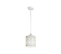 Lámparas colgantes blancas Lámparas modernas Lámpara de vestíbulo de 1 luz Luces colgantes pequeñas Isla de cocina Lámpara colgante de techo para dormitorio Sala de estar Fregadero de cocina To pursue