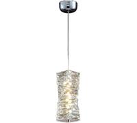 Lámparas colgantes de cristal de lujo Lámpara de araña pequeña Lámpara de noche for dormitorio Decoración minimalista posmoderna de una sola cabeza for sala de estar,lámparas de techo de araña