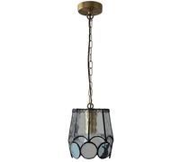 Lámparas Colgantes de Cristal para Isla de Cocina, Lámparas Colgantes de Vidrio Soplado a Mano de 1 Luz, Lámparas de Techo Estilo Rústico para Fregadero de Cocina, Comedor, Dormitorio Y Mesita de Noch