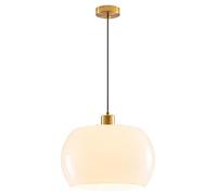 Lámparas colgantes de vidrio, lámpara colgante naranja con pantalla de vidrio, lámpara de techo con isla de cocina, lámpara colgante de cúpula naranja vintage para sala de estar, dormitorio, pasillo