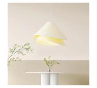 Lámparas Colgantes LED Blancas de Tela Minimalista nórdica para Dormitorio, hogar y decoración, Comedor, Sala de Estar, Accesorios de lámpara Colgante