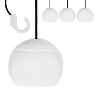 Lámparas colgantes LED set de 4 con ganchos iluminación