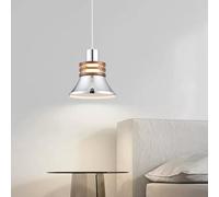 Lámparas Colgantes Modernas de Metal con Acabado Cromado Decoración de Granja Medieval Restaurante Hierro Estilo Francés Retro para Cocina Isla Lámpara Colgante Restaurante Estudio Bar Decorativa Do