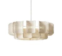 Lámparas de araña acrílicas Wabi-sabi Wind Back To The Grain para dormitorio, comedor, sala de estar, barra, lámpara colgante decorativa redonda, lámpara colgante con fuente de luz LED SMD, lámpara c