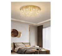 Lámparas de araña, Luxury Living Room Ceiling Light Postmodern Minimalist High-End and Elegant Crystal Fixture For Home Master Bedroom(Dia100cm H48cm,Cold)