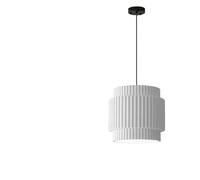 Lámparas de araña, Natural Resin Adjustable Pendant Light Coffee Beige Green Chandelier with E27 Bulb for Bedroom Dining Room Boho Decor(Large-White,Cold)