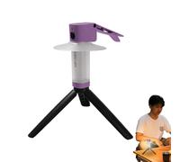 Lámparas de camping recargables, lámpara LED magnética ajustable a 180° con 3 colores y 6 modos, lámpara de investigación impermeable | para patio de , senderismo, viajes y salidas al aire