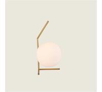 Lámparas de Escritorio con Grifo de Cocina Y Enchufe E27, Luz Nocturna, Lámpara de Mesilla de Noche para Dormitorio, Lámpara de Mesa Decorativa de Cristal para Interiores./Dorado/sin Bombillas
