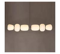 Lámparas de Escritorio, Lámpara Colgante de Largamalista Moderna para Restaurante, Estilo Nórdico, Conrsonalidad Creativa, para Salón de Té, Estudio, Sala de Exposiciones, Lámpara Colgante Led para Es