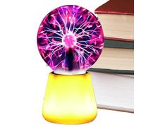 Lámparas de noche genéricas | Accesorio de fiesta táctil alimentado por USB, lámpara de estado de ánimo de bola de plasma LED de 7 colores - para ambiente dormitorio, salón, cocina, oficina, hogar