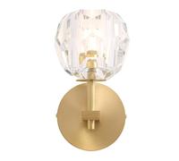 Lámparas de Pared, Aplde Pared de Latón Regulable, Luces de Pared con Pantalla de Bola De, Lámpara de Montaje en Pared para Sala de Estar, Luz de Tocador/1 Paquete/a
