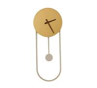 Lámparas de Pared, Aplique Moderno de geometría Simple, Reloj de Pared silencioso, luz cálida con cableado, lámpara de Pared LED Blanca de Aluminio, iluminación Interior para Dormitorio, Pasillo,