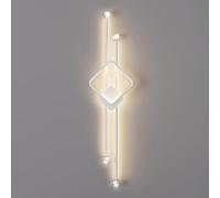 Lámparas de Pared, Apliques de Pared, iluminación LED de Pared, Apliques de Pared Decorativos para Interiores TriLight, lámpara de Pared para baño, Sala de Estar, balcón