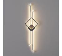 Lámparas de Pared, Apliques de Pared, iluminación LED de Pared, Apliques de Pared Decorativos para Interiores TriLight, lámpara de Pared para baño, Sala de Estar, balcón