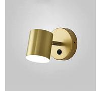 Lámparas de Pared Modernas de Metal Ajustables con Interruptor, Cubierta acrílica, Aplique de Pared LED, iluminación de Pared para Dormitorio, mesita de Noche, baño, Pasillo, lámpa