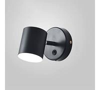 Lámparas de Pared Modernas de Metal Ajustables con Interruptor, Cubierta acrílica, Aplique de Pared LED, iluminación de Pared para Dormitorio, mesita de Noche, baño, Pasillo, lámpa