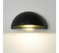 Lámparas de Pared para Dormitorio, Aplique de mármol de Piedra Natural en Forma de Media Luna, lámpara de Pared para Interiores, Ideal para Dormitorio, Pasillo, baño y Cocina (Colo