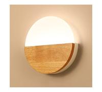 Lámparas de Pared para Dormitorio, Estilo nórdico, LED, 8 Pulgadas, Regulables, Redondas, con Forma de Media Luna, de Estilo escandinavo, Ideales para la decoración de dormitorios,