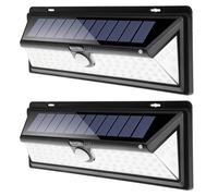 Lámparas de pared solares, x2, 90 focos LED