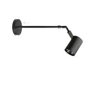 Lámparas de pared telescópicas extensibles LED modernas, apliques de aluminio, foco de pared de brazo largo blanco y negro for pintar imánes Gallary Para exhibir cuadros en armarios(3000K,TELESCOPIC L