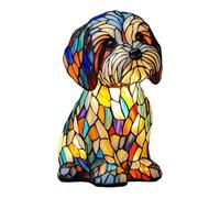 Lámparas de perro Lámparas Corgi Lámparas Pug Lámparas Shih Tzu, linda lámpara temática de mascotas LED para mesa, luz Schnauzer luz Dachshund, serie de lámparas de noche de arte con temática de