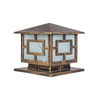 Lámparas De Pilar De Pared Para Exteriores De Estilo Europeo, Capiteles De Columna Cuadrados Para Jardín De Villa, Patio Vintage, Pasillo, Césped, Farol De Jardín, Lámpara De Poste Impermeable KNBVFHG