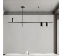 Lámparas de techo colgantes de cocina, estilo moderno simple, lámpara de araña larga LED, lámpara colgante para sala de estar, lámpara de barra para comedor, lámpara de araña, lámpara de araña