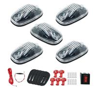 Lámparas de techo de cabina - Luces de recogida, señales LED ámbar | 5.59x1.65x1.77 pulgadas en busca de MUT MUTERAUX ADVERTENCIA EXTERIOR SUV, Kit de iluminación de seguridad de camiones con