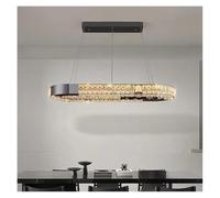 Lámparas de Techo de Cristal, decoración del hogar, Piezas oscuras, lámparas Colgantes LED Regulables, luminarias de suspensión para Sala de Estar (91