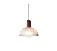 Lámparas de techo de estilo retro japonés, lámpara colgante de un solo cabezal con rosca E27, pantalla de vidrio de alta transmisión de luz, ideal para bares, centros comerciales y hoteles.