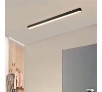 Lámparas de Techo LED de diseño Moderno para Pasillo, de Metal, Aluminio y acrílico, con Tiras largas. Luminaria Lineal para Sala de Estar, Dormitorio, Cocina y Aseo.