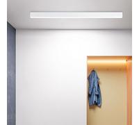 Lámparas de Techo LED de diseño Moderno para Pasillo, de Metal, Aluminio y acrílico, con Tiras largas. Luminaria Lineal para Sala de Estar, Dormitorio, Cocina y Aseo.