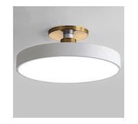 Lámparas de Techo Moderna Dome Light Color Ceiling Lamp LED Semi Flush Mount Ceiling Light 3 Light Color Variable Close to Ceiling Ligh Fixture for Bedroom Dining Room Cloakroom Corridor ( Color : Whi