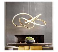 Lámparas de Techo para Sala de Estar, candelabros LED Modernos, decoración del hogar, lámparas de línea geométrica, lámparas Colgantes para Comedor y