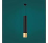 Lámparas de Techo, plafones empotrables, Estilo nórdico Minimalista, cilíndrico, Negro, para Isla de Cocina, lámpara de araña, Foco LED de 5 W para sa