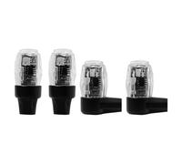 Lámparas LED Para Ruedas: Cuerpo De Resina Resistente, Color Neón Brillante, Luces Brillantes Para Llantas De Camión, Válvula De Neumático Con Parpadeo Automático, Iluminación De Radios De Bicicleta C