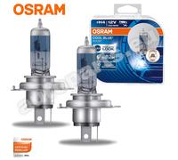 Lámparas Osram H4 Cool Blue Boost 2 PZ Para Faros De Auto Luz Fría 5500K