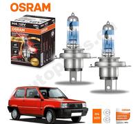 Lámparas Osram H4 Noche Breaker Recambio Compatible para Fiat Panda 141 De 1984