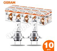 Lámparas Osram H7 Classic Halógenas Repuesto Compatible Para Auto Paquete De 10