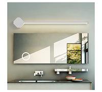 Lámparas para Espejo de Baño, Luces Frontales Sencillas para Espejo de 41/61/81 Cm, Luz Led de Pared para Baño, Bañera, Estilo Nórdico, Color, para Hogar, Hotel, Baño, Antivaho, para Dormitorio, Armar