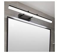 Lámparas para Espejo de Baño, Sencillas, de 41/51/61/71/91 Cm, para Frente de Espejo, Negras, Creativas, para Baño, Hotel, Bañera, Tocador, Espejo de Maquillaje Retráctil, Lámpara de Pared Led, Luz Bl