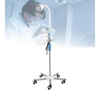 Lámparas para exámenes médicos,Lámpara para exámenes ginecológicos,Lámpara quirúrgica LED,con rotación de 360° y altura ajustable con rueda universal,Para consultas externas y cirugía