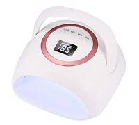 lamparas para uñas. Lámpara de uñas de gel inalámbrica LED de 72 W, secador de uñas LED recargable con batería de alta capacidad de 10000 mAh, luces de uñas de gel profesionales, herramientas de manic